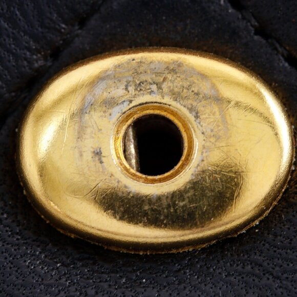 CHANEL Black Lambskin Leather Pochette Shoulder Bag - Picture 15 of 16